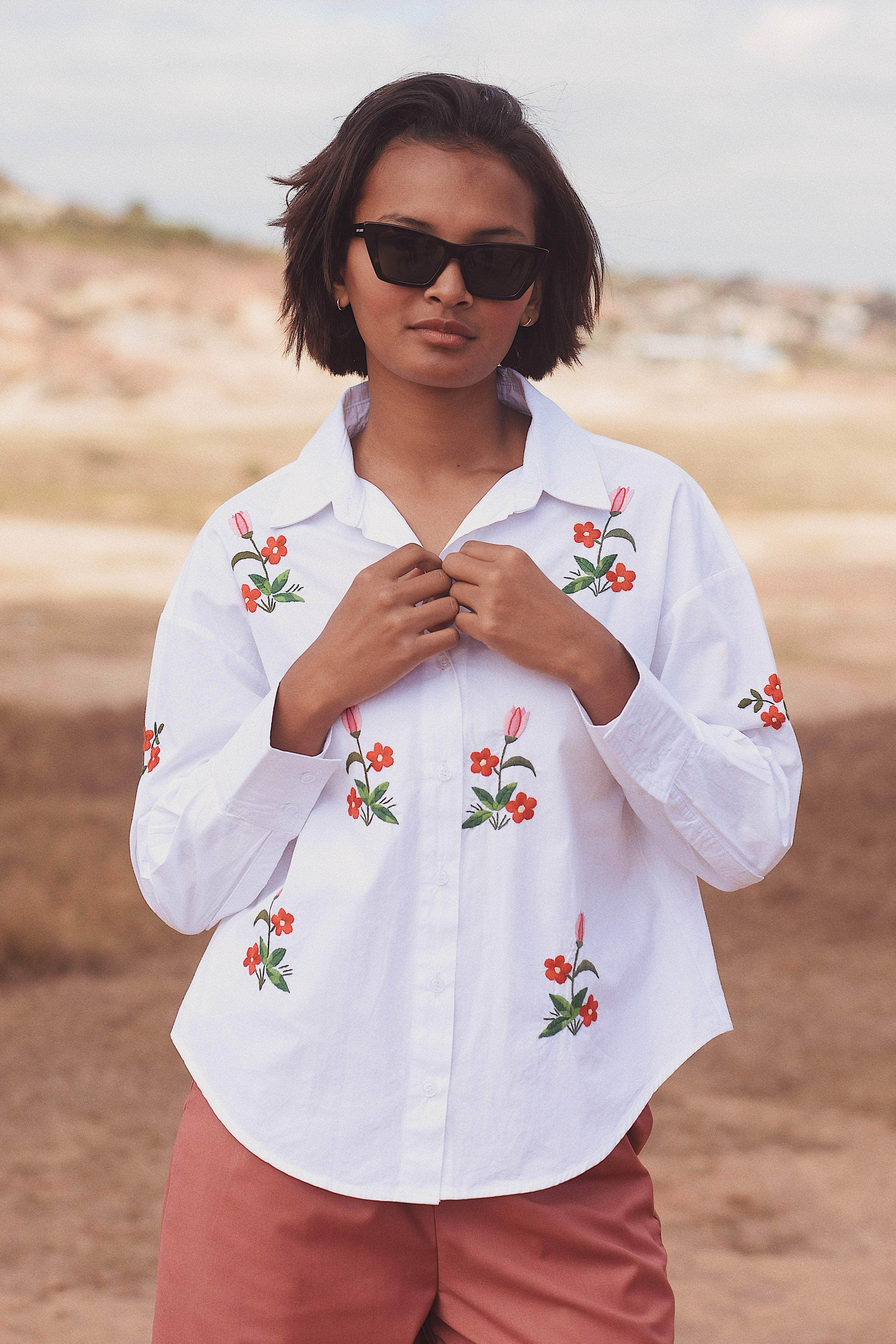 Nina blouse - Zilberte X Royves